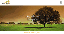 Desktop Screenshot of maksat.com